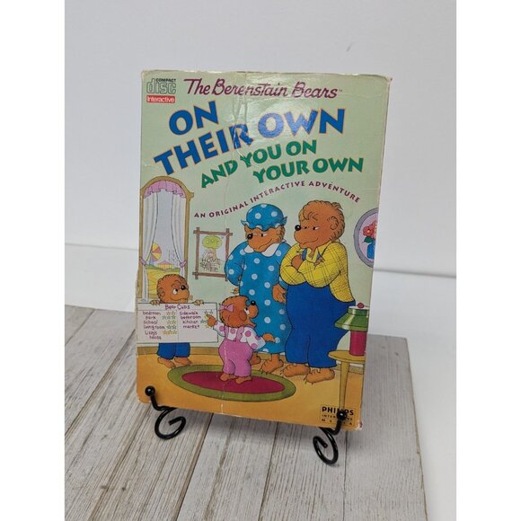 The Berenstain Bears On Their Own Interactive Compact Disc Phillips CD-i - Picture 1 of 7